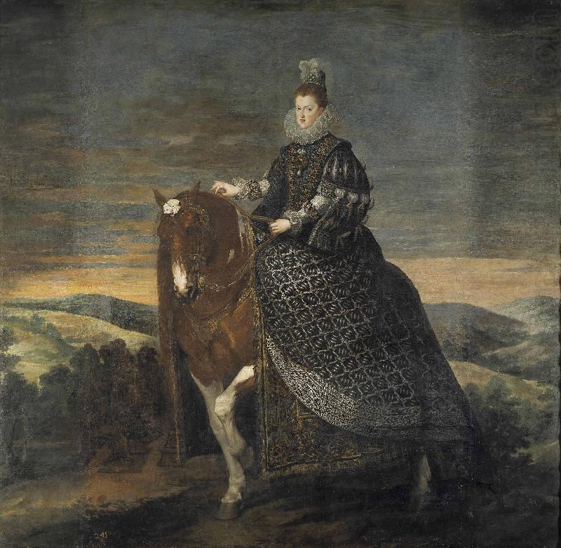 Equestrian Portrait of Margarita of Austria, Diego Velazquez